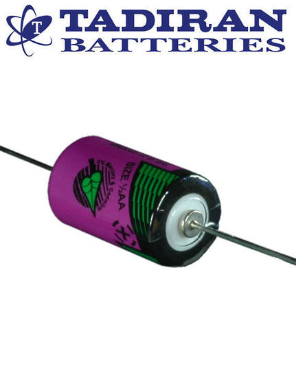 Tadiran TL-5902 (P) 1/2AA 3.6V Lithium with Axial Leads